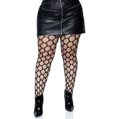 Ivy Pothole Net Tights Hosiery Adult Valentine's Day